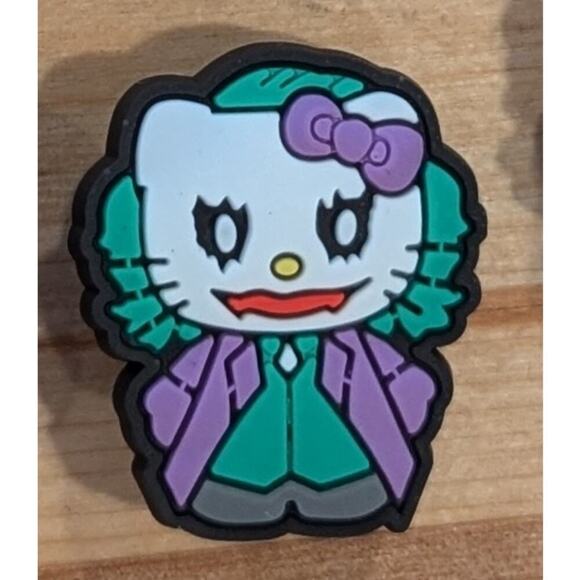 None Accessories - 4 for $10 - Mix n Match! Hello Kitty Joker Croc Jibbitz Halloween Batman Costume